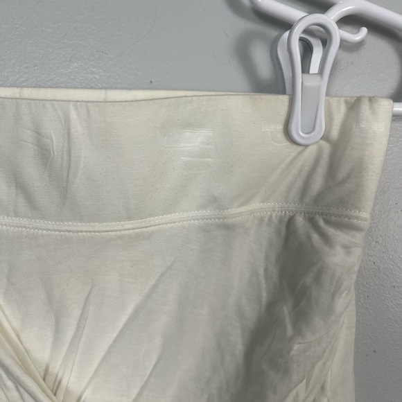 Helmut lang off white midi drape skirt size p/XS - Picture 2 of 9